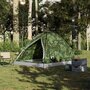 Voir la diapositive 3 : VIDAXL Tente de camping a dome 4 personnes camouflage impermeable