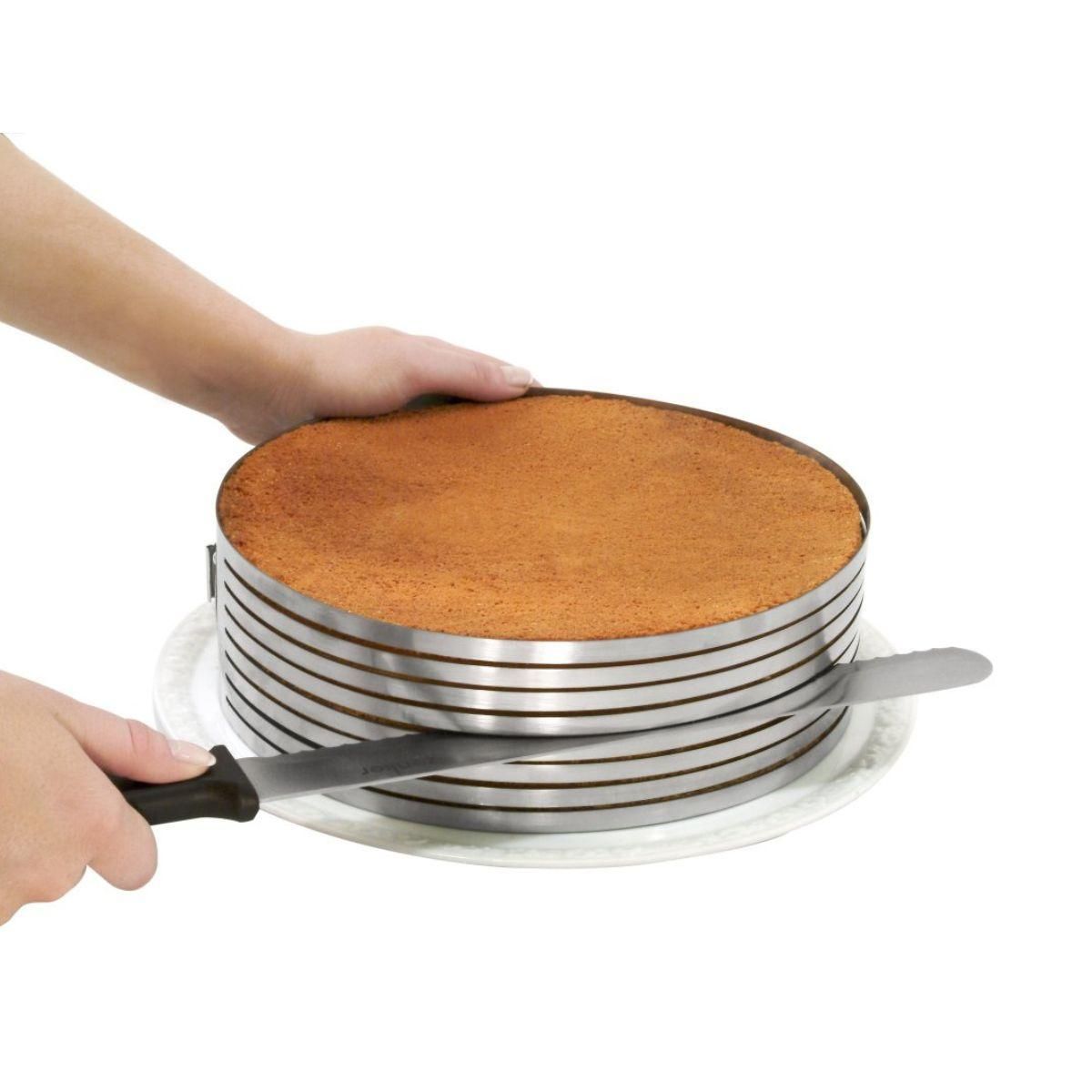 ZENKER Ensemble de 2 ustensiles de pâtisserie pour layer cakes Zenker