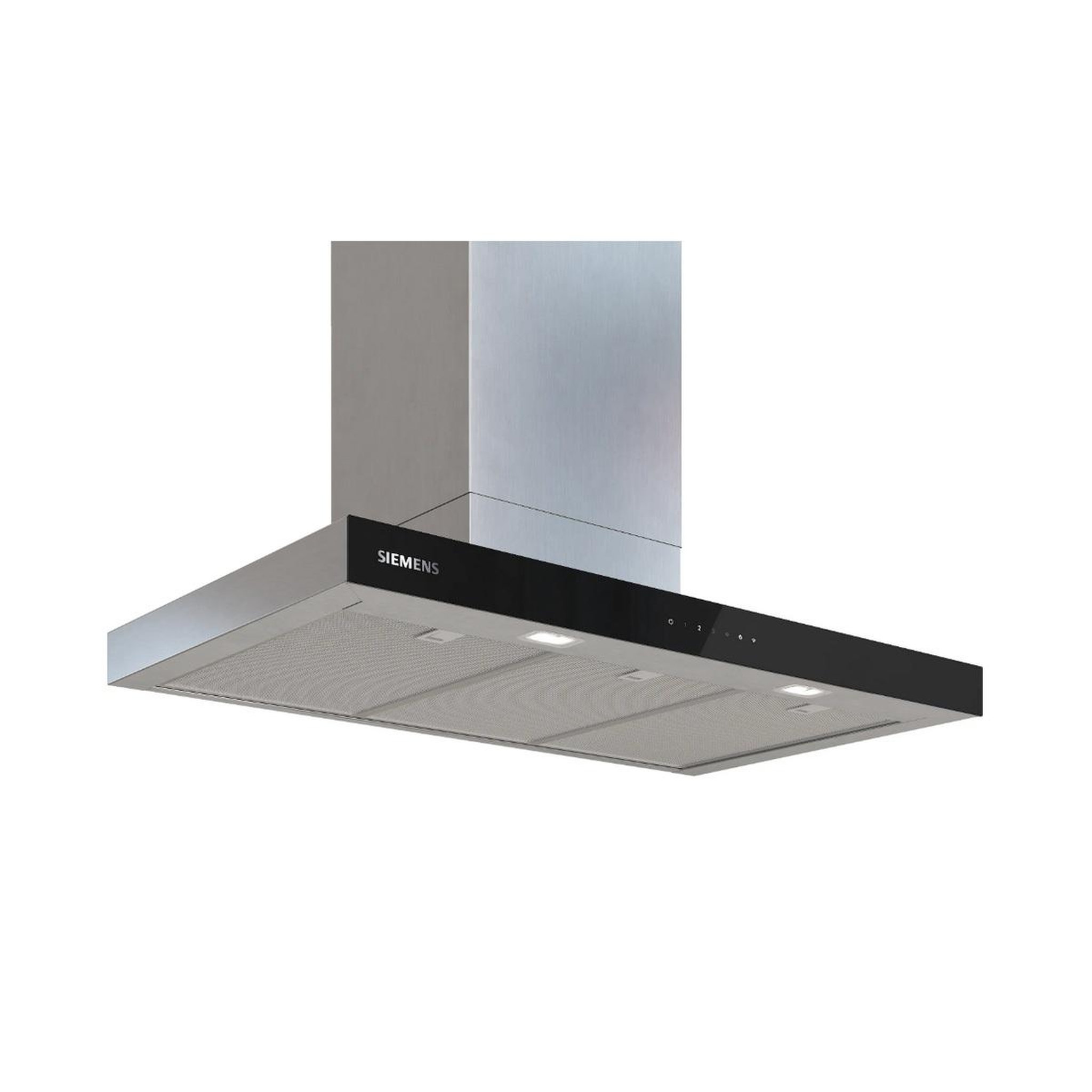 Siemens Hotte décorative murale 90cm 399 m3/h inox - lc97bdn30