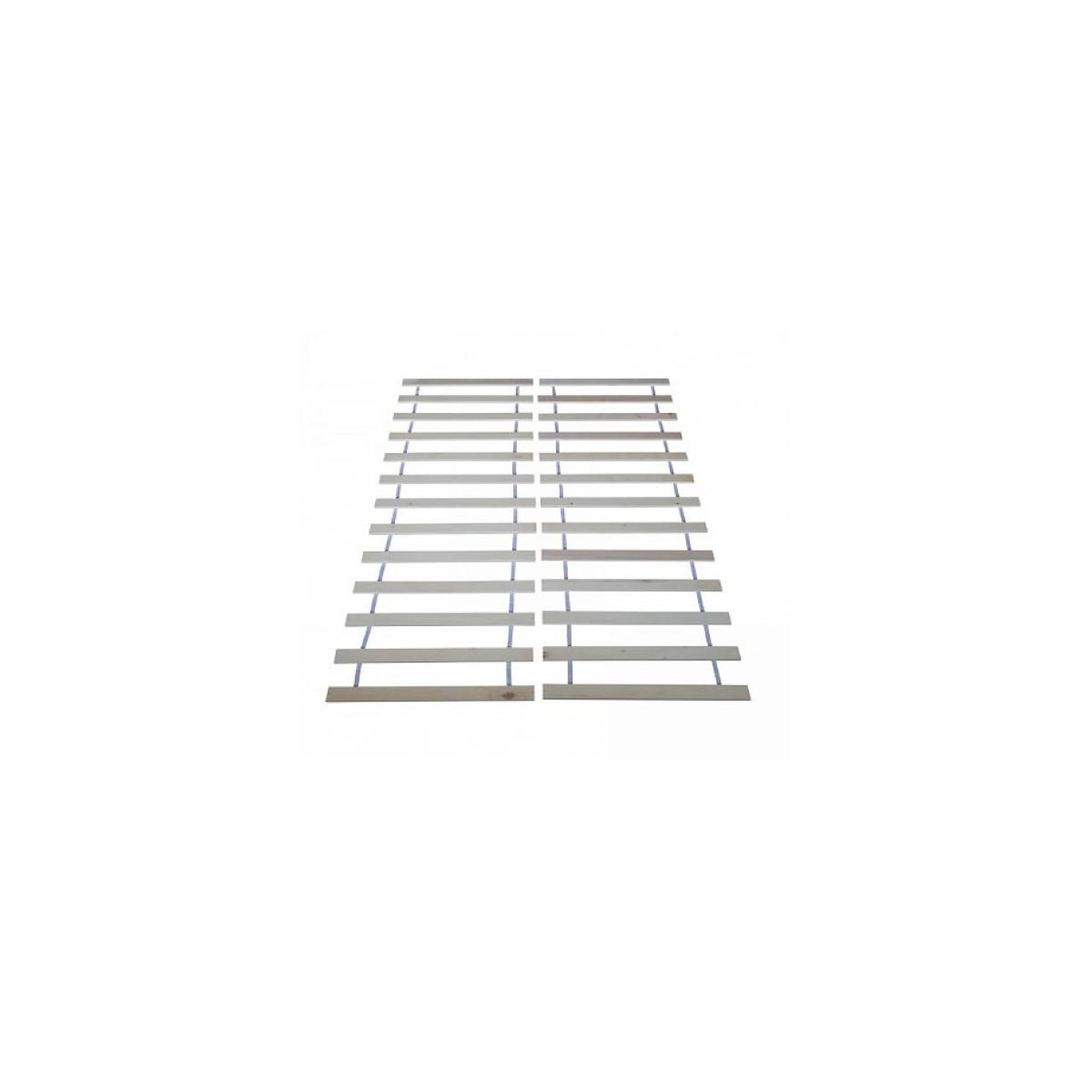 Voir la diapositive 2 : HomeStyle4U Sommier a rideaux 180 x 200 en bois massif de pin 26 lattes
