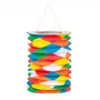 Boland Lampions multicolores en papier X12 - 13 cm