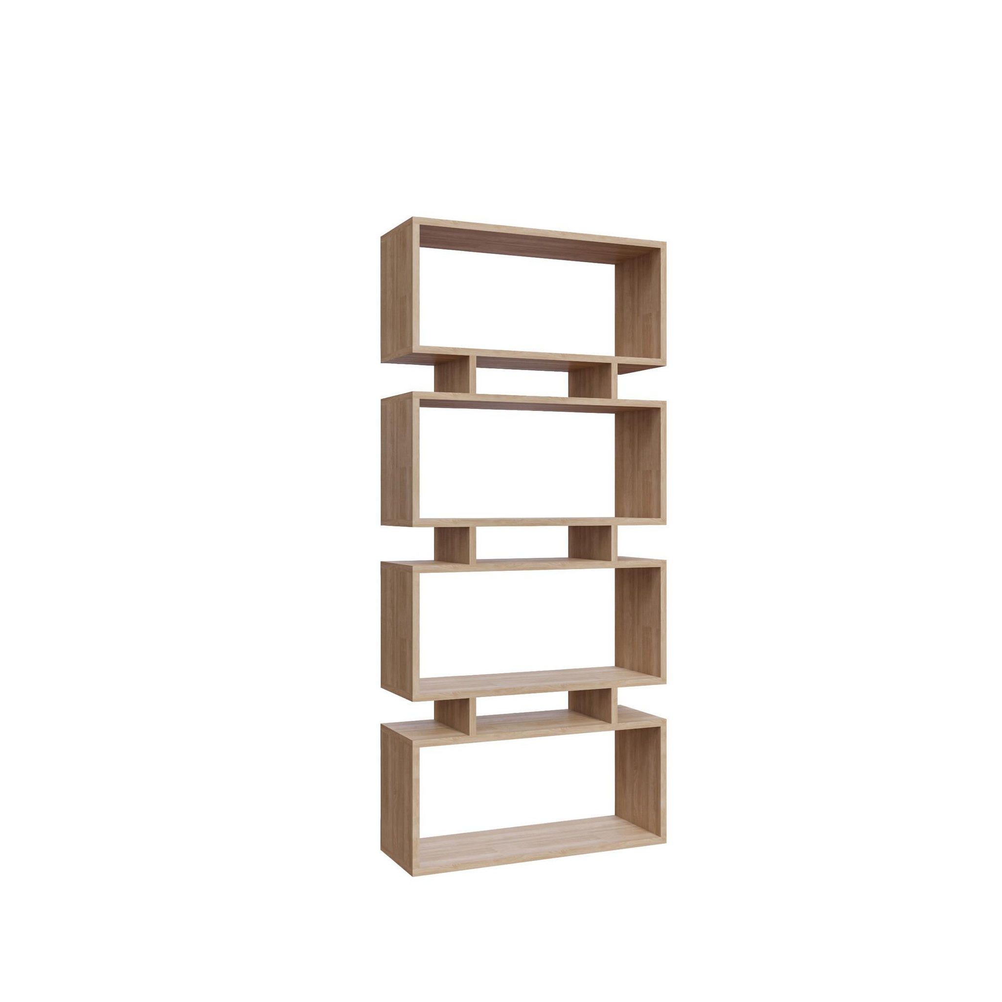 Voir la diapositive 1 : Habitat et Jardin Bibliothèque en bois  langdon  - 72 x 25 x 161 cm - beige
