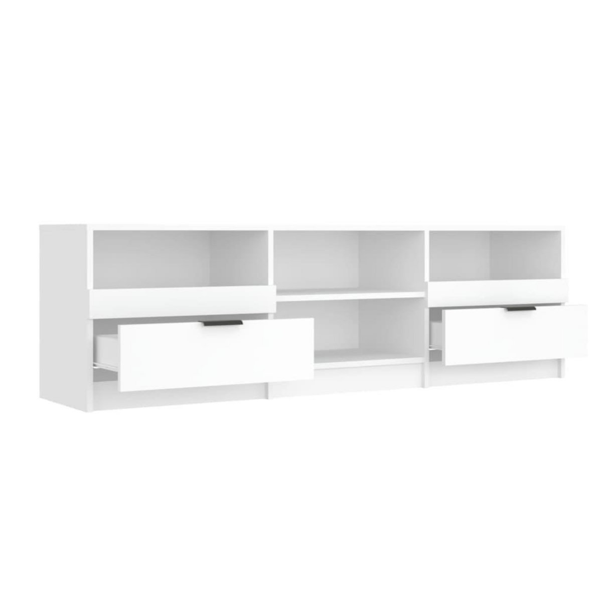VIDAXL Meuble TV Blanc 150x33,5x45 cm Bois d'ingenierie