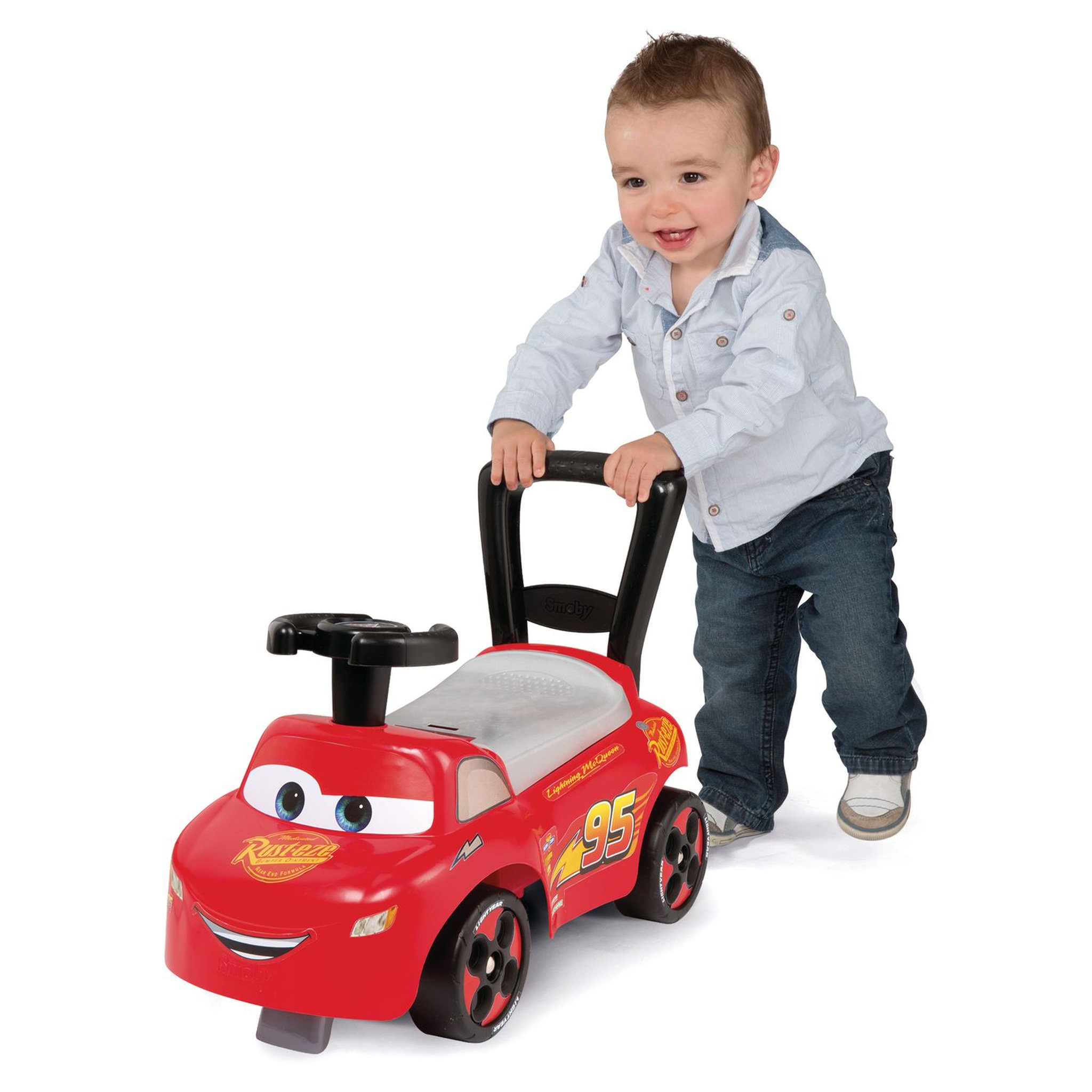 Voir la diapositive 4 : SMOBY Porteur auto - Disney cars 3 