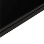 Voir la diapositive 4 : Paris Prix Bureau Design en Verre  Hovik  140cm Noir