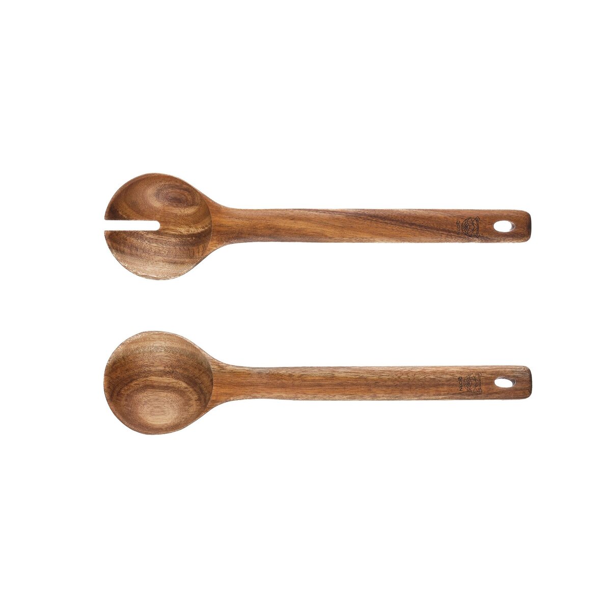 BJORN Couverts à salade en bois d'acacia OLLE