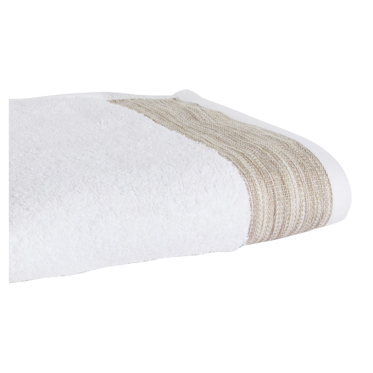 ACTUEL Serviette invité fantaisie en coton 450 g/m²