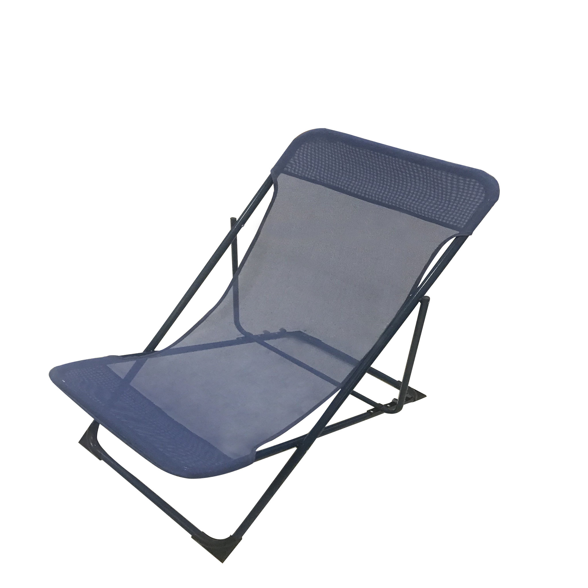 GARDENSTAR Chilienne acier et textilène bleu foncé CUBA