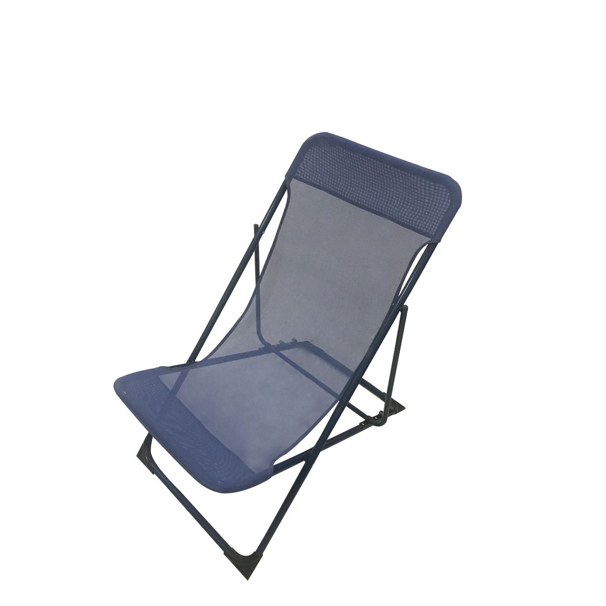 GARDENSTAR Chilienne acier et textilène bleu foncé CUBA