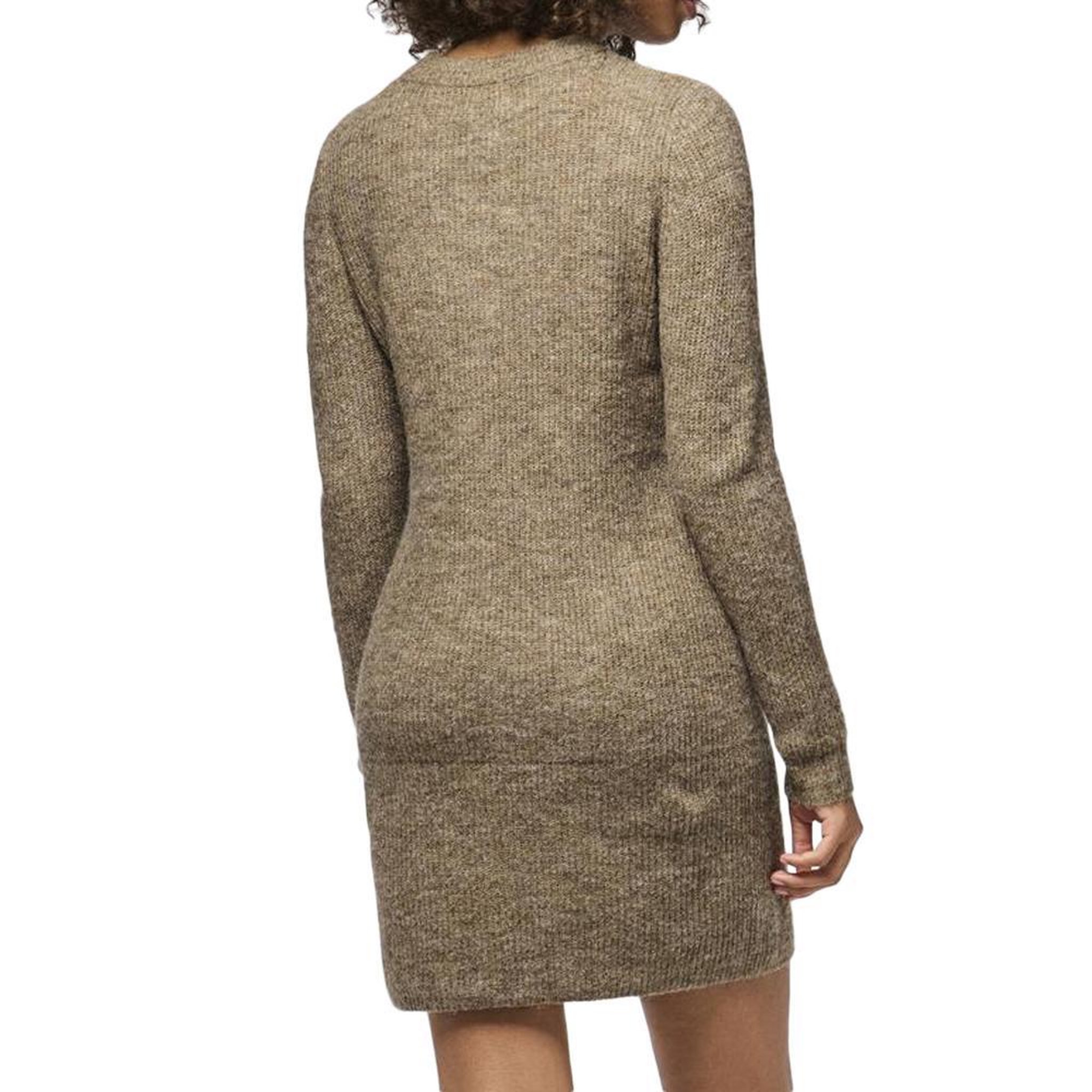 Voir la diapositive 2 : Pieces Robe Pull Marron Femme Pieces Ellen
