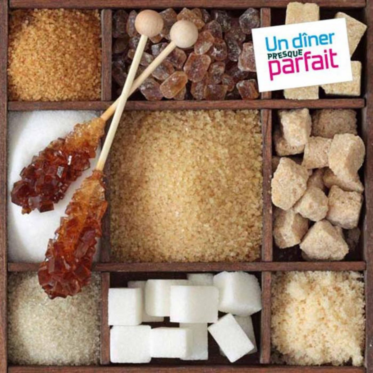 Paris Prix Lot de 20 Serviettes en Papier  Sucres  38x38cm Naturel