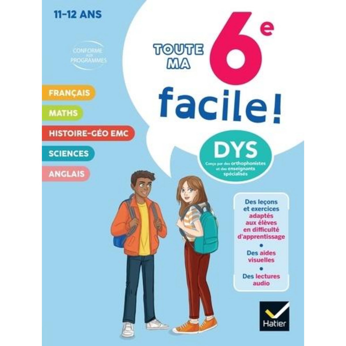 TOUTE MA 6E FACILE ! [ADAPTE AUX DYS], Aumont Stéphanie