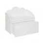 Voir la diapositive 2 : Atmosphera Kids Banc & Coffre de Rangement  Douceur  60cm Blanc