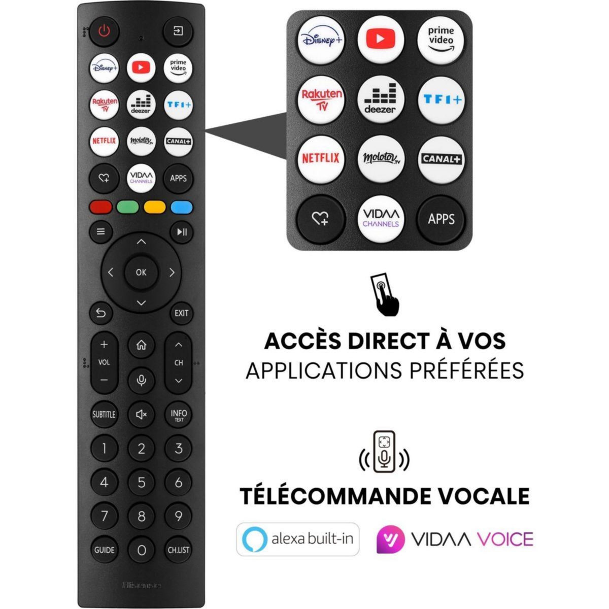 Hisense TV QLED 50A7NQ (126cm)