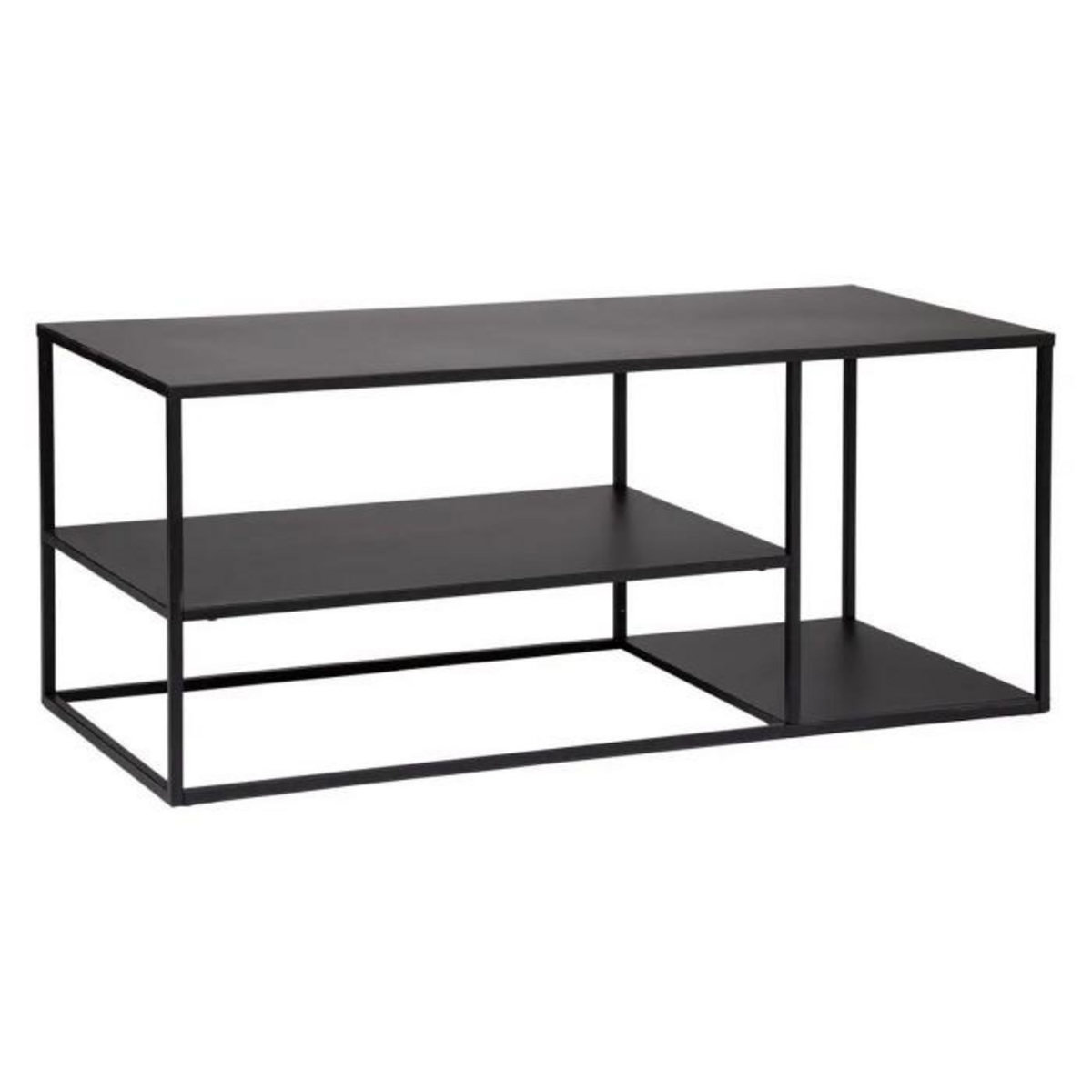 ATMOSPHERA Meuble TV Design  Gota  120cm Noir