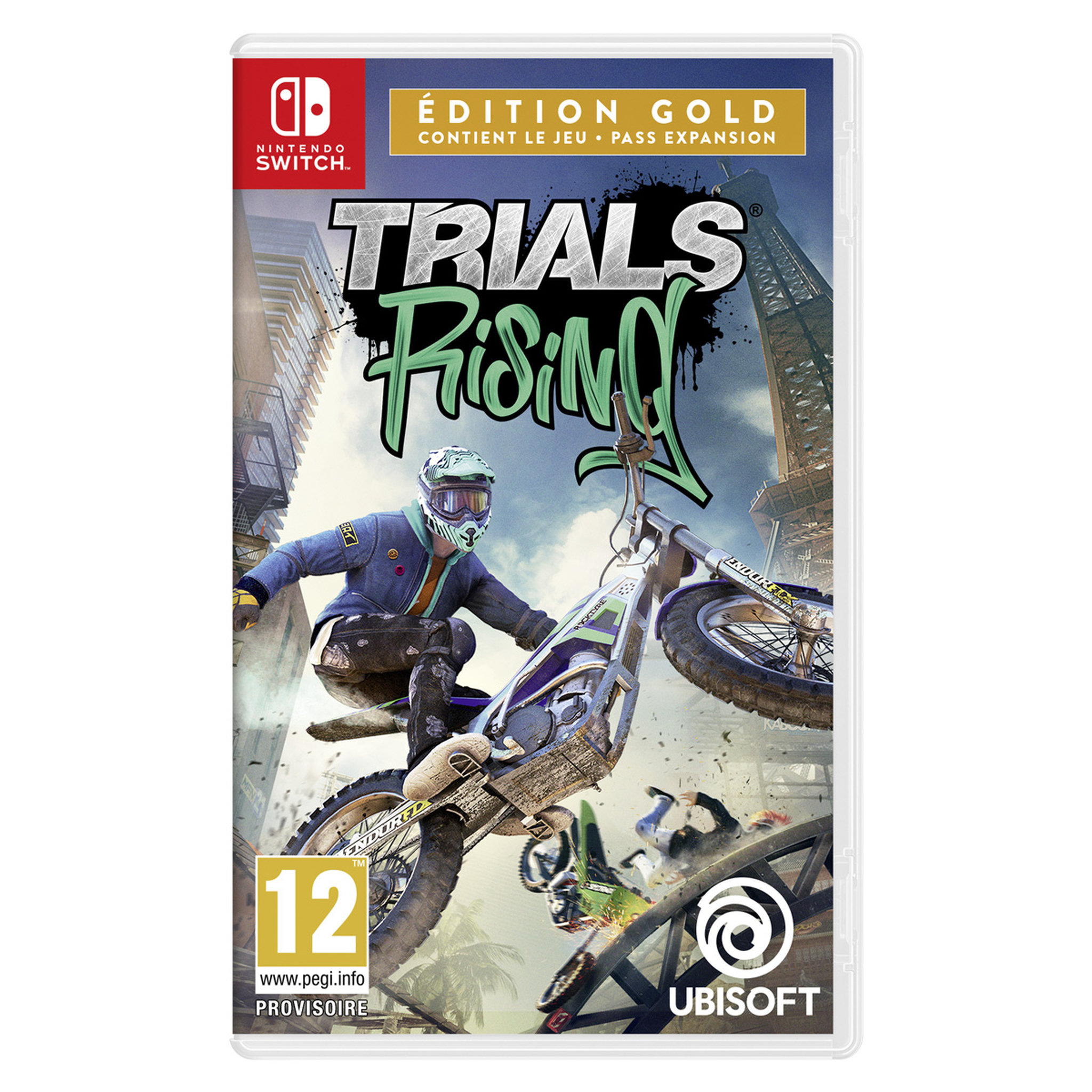 Voir la diapositive 2 : Trials Rising Edition Gold NINTENDO SWITCH
