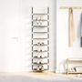 Voir la diapositive 4 : VIDAXL Etagere a chaussures 10 niveaux 44x28x180 cm tissu non-tisse