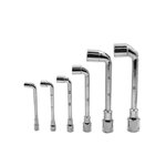 CENTRALE BRICO Jeu de 6 clés à pipe en acier chrome vanadium