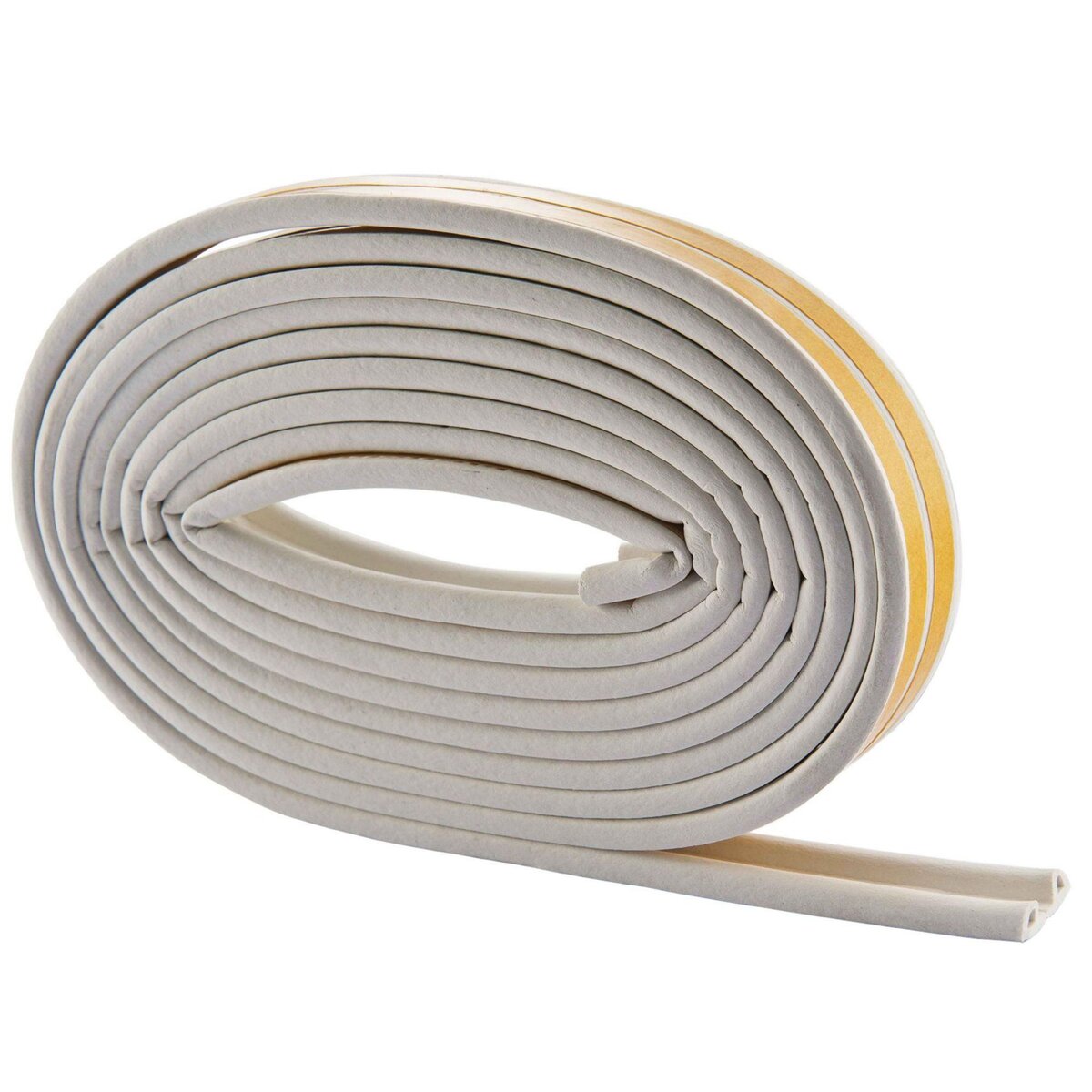 Geko Joint adhésif caoutchouc blanc profil 'P' 6M