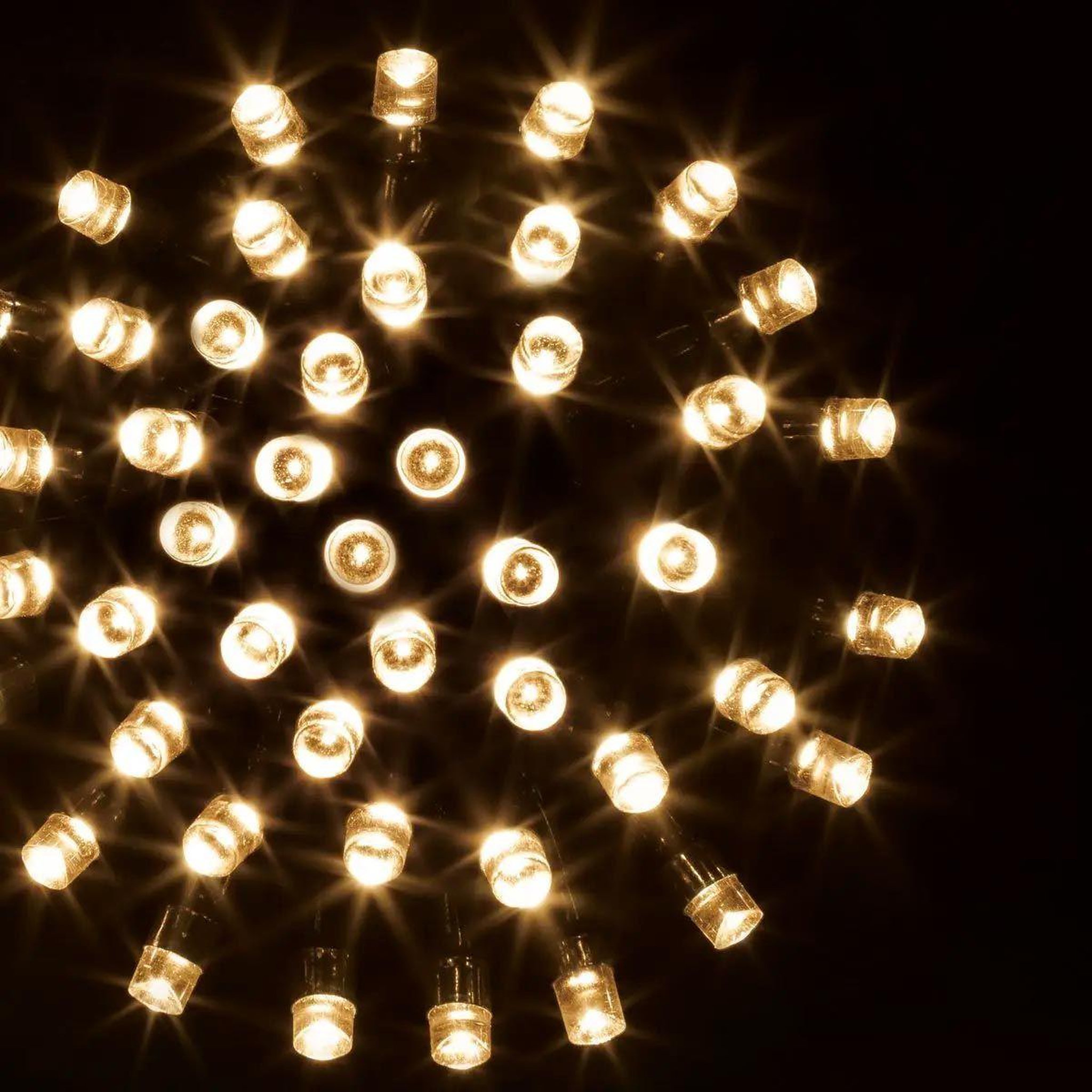 Voir la diapositive 2 : FEERIC LIGHT & CHRISTMAS Guirlande lumineuse extérieur  120 led  12m blanc chaud