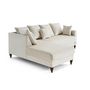 Voir la diapositive 3 : BEST MOBILIER Flamingo - canapé d'angle gauche 4 places convertible en velours