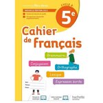 CAHIER DE FRANCAIS 5E. EDITION 2022, Bertagna Chantal