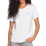 Pepe Jeans T shirt  Femme Pepe Jeans Wendy Chest. Coloris disponibles : Blanc