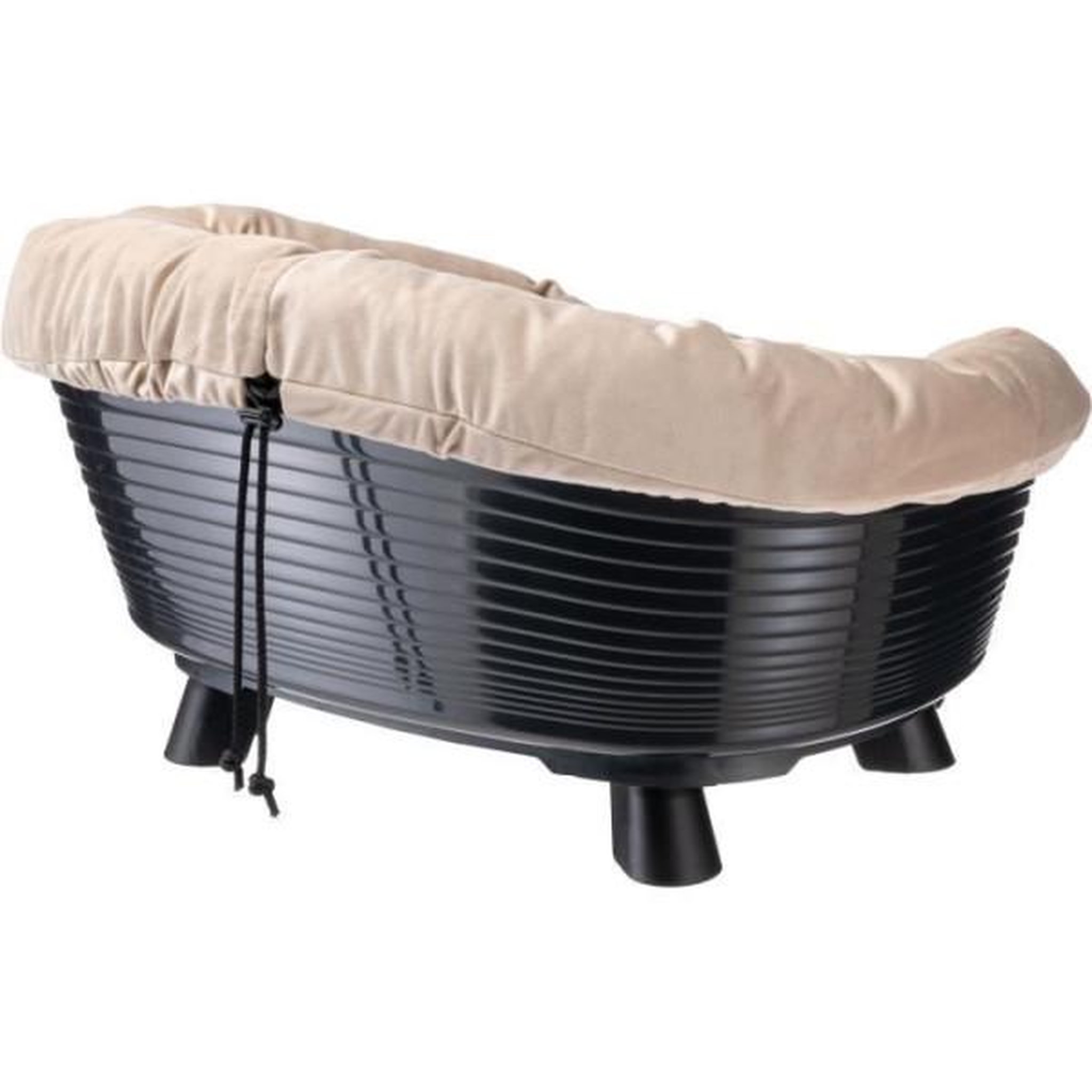 Voir la diapositive 3 : Ferplast Corbeille - FERPLAST - SOFA THRONE 4 - Avec coussin - Noir