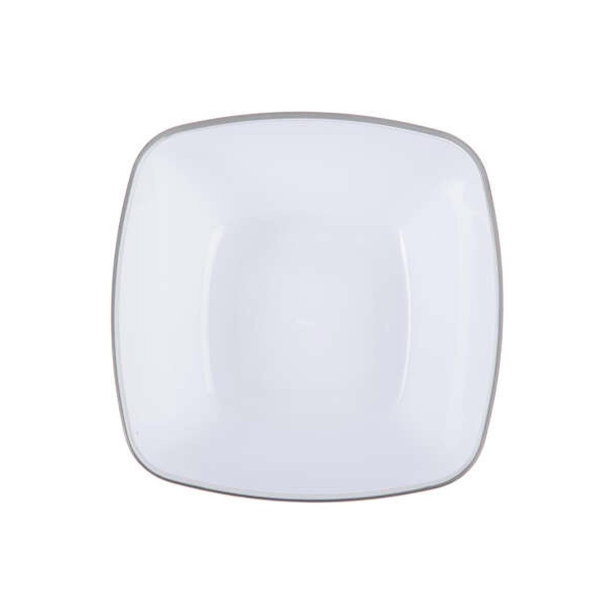 Voir la diapositive 2 : FIVE Saladier carré réutilisable  square  13cm gris charbon