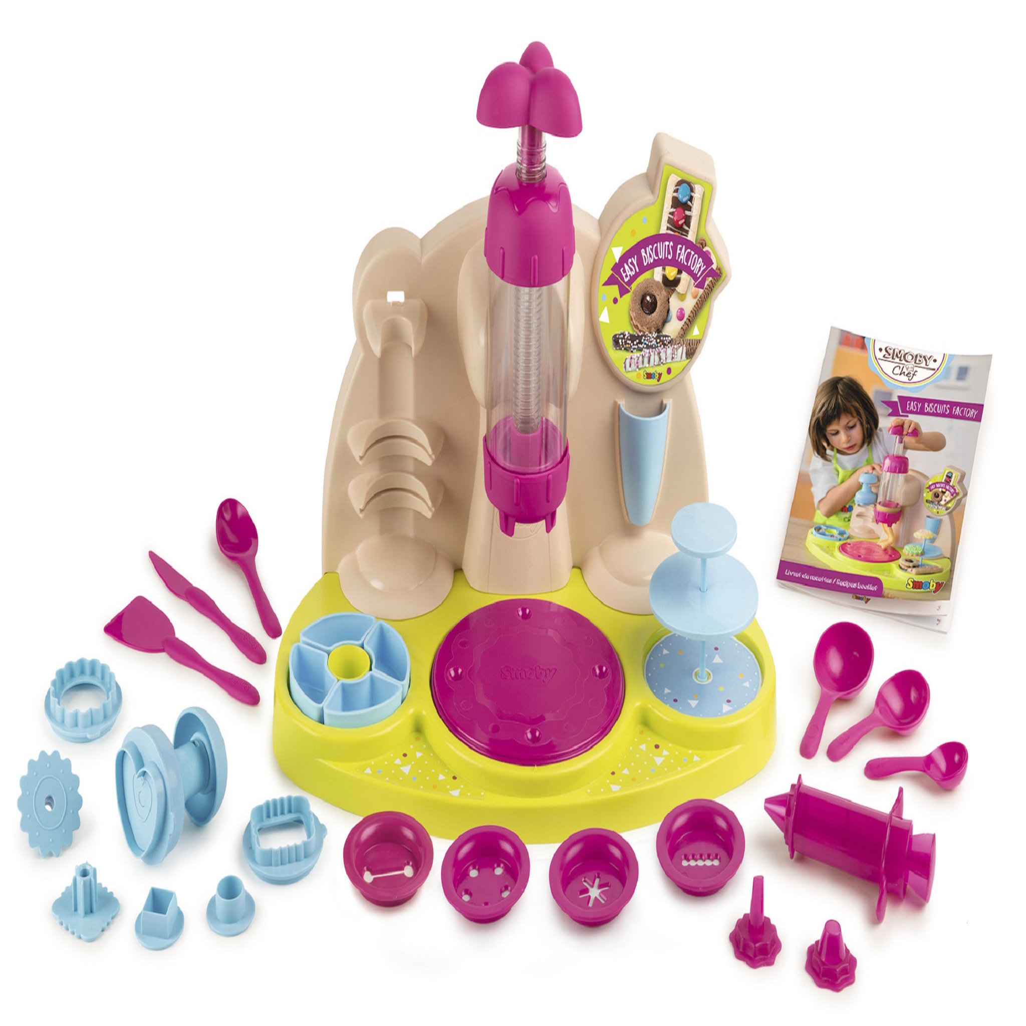 Voir la diapositive 2 : SMOBY Chef easy biscuits factory 