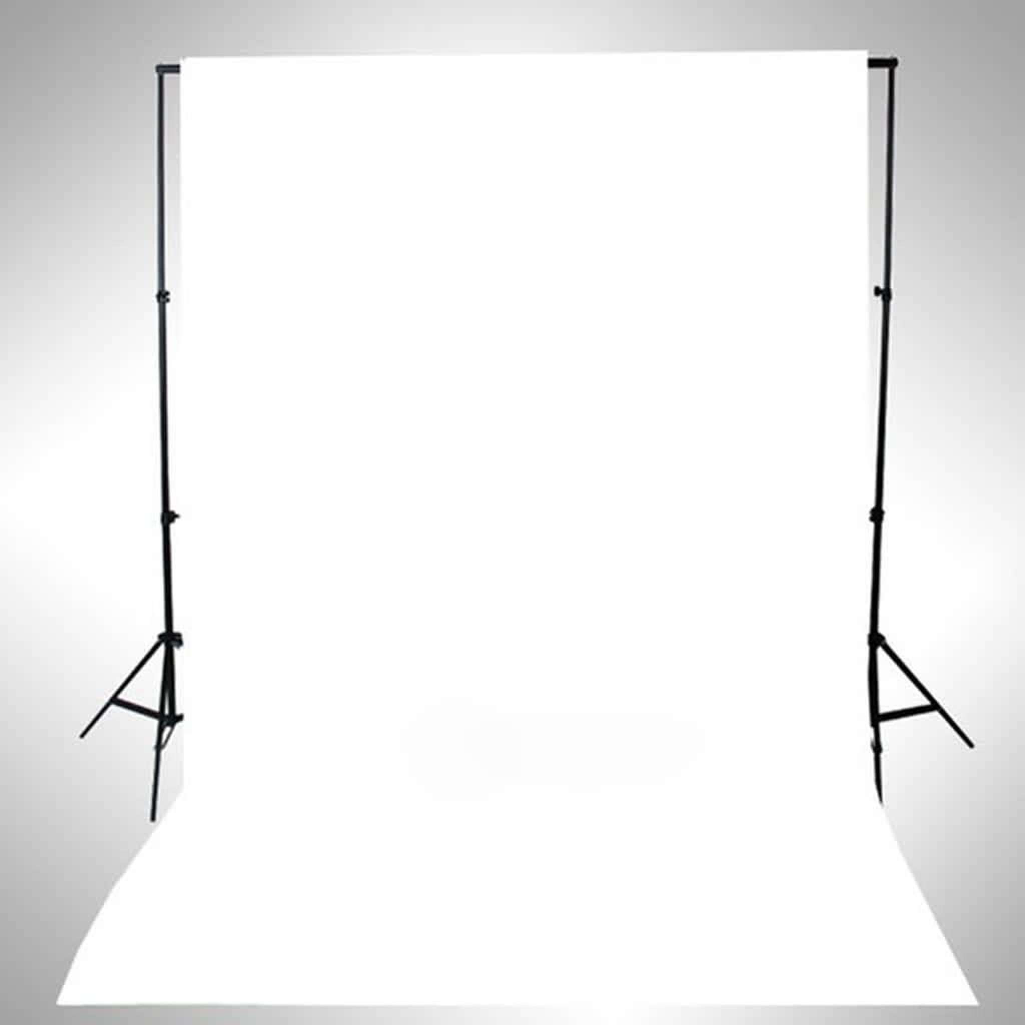 Voir la diapositive 4 : VIDAXL Toile de fond Coton 500 x 300 cm Blanc