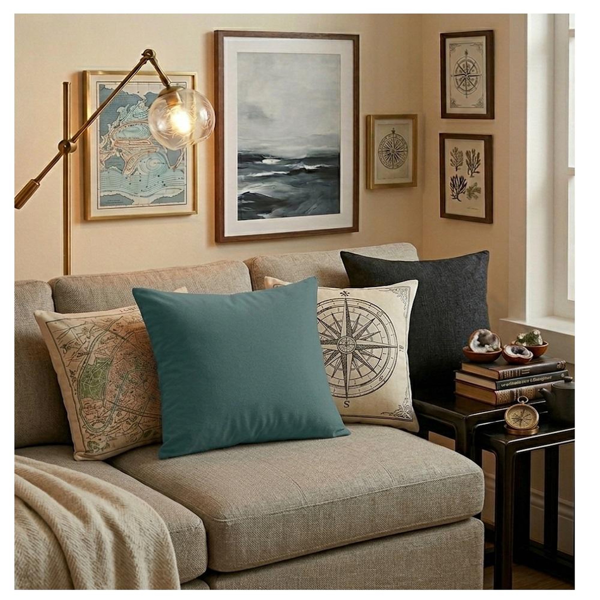 Voir la diapositive 2 : Eden Coussin en polyester uni pop color