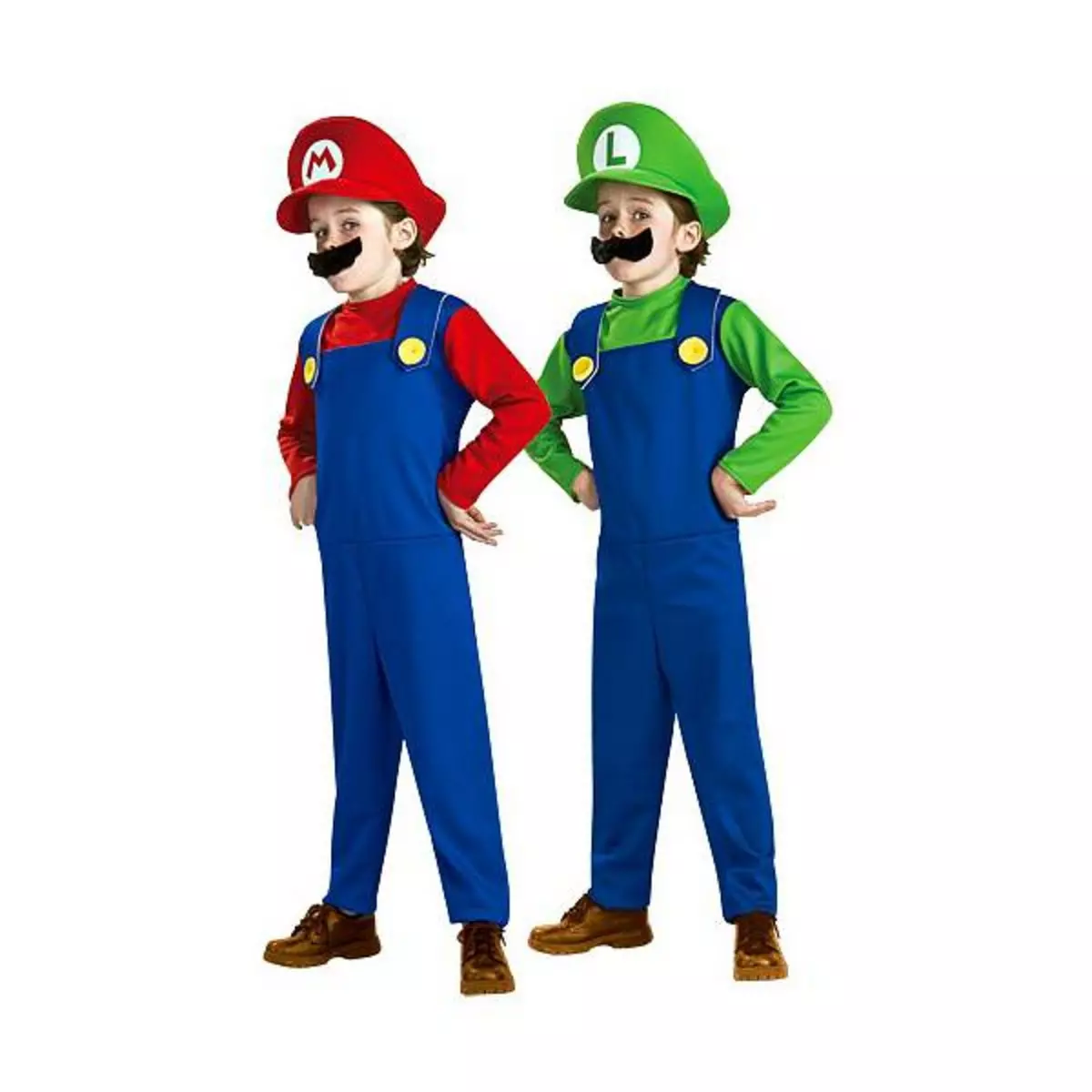 RUBIES Déguisements Mario et Luigi Taille M