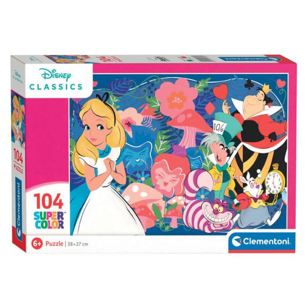 CLEMENTONI Clementoni Jigsaw puzzle Disney - Alice in Wonderland, 104st. 25748