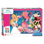 CLEMENTONI Clementoni Jigsaw puzzle Disney - Alice in Wonderland, 104st. 25748