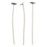 CREATIV COMPANY 50 Mèches à bougie cirées - 10 cm x 2 mm