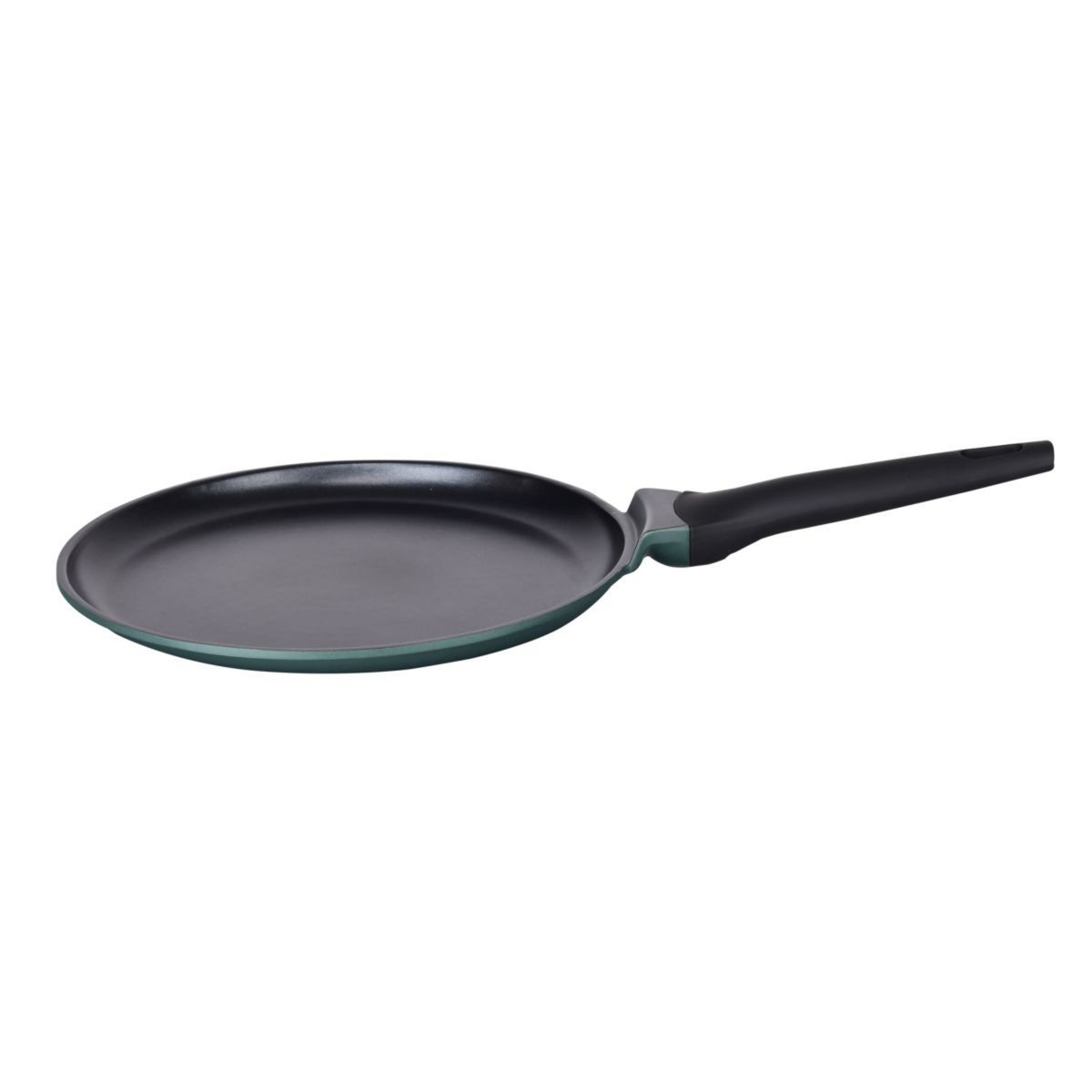 Crêpière 28cm en fonte d'aluminium vert
