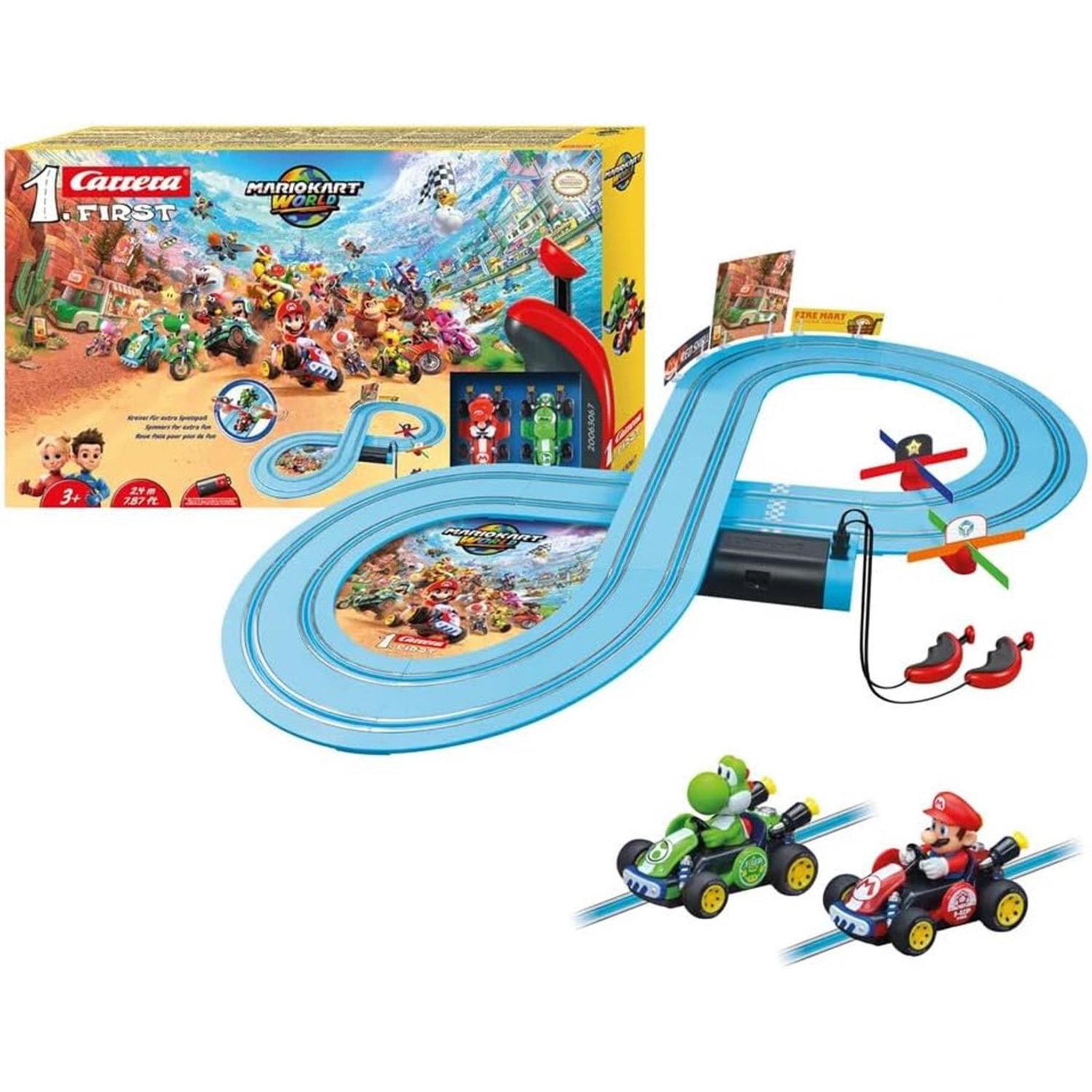Voir la diapositive 2 : Carrera Circuit First Mario Kart World - Mario vs. Yoshi