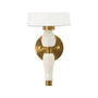 Voir la diapositive 4 : Paris Prix Applique Murale  Budapest  46cm Blanc & Or