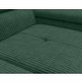 Voir la diapositive 4 : BEST MOBILIER Pablo - canapé droit 2 places avec têtières ajustables - en velours côtelé