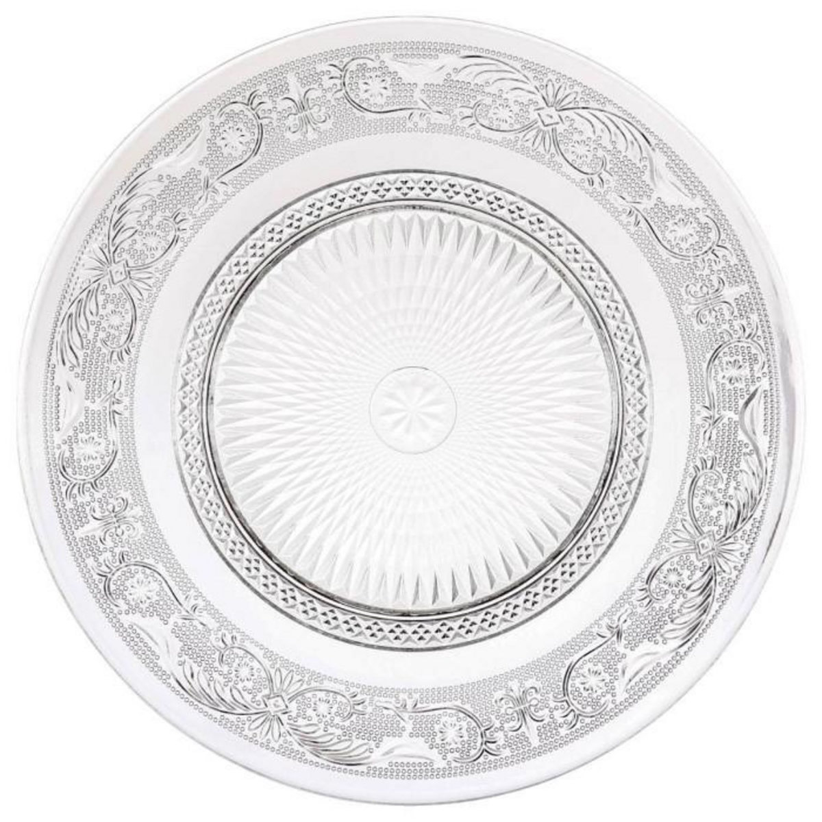 SECRET DE GOURMET Service de Table 18 Pièces  Renaissance  Transparent
