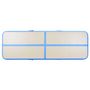 Voir la diapositive 5 : VIDAXL Tapis gonflable de gymnastique avec pompe 400x100x10cm PVC Bleu