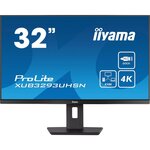 Iiyama Ecran PC 4K PROLITE XUB3293UHSN-B5 32'' Plat IPS