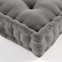 Voir la diapositive 3 : Paris Prix Coussin de Sol  Twily  50x50cm Gris