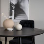 Voir la diapositive 5 : Paris Prix Table à Manger Ronde  Dipp  115cm Noir & Or