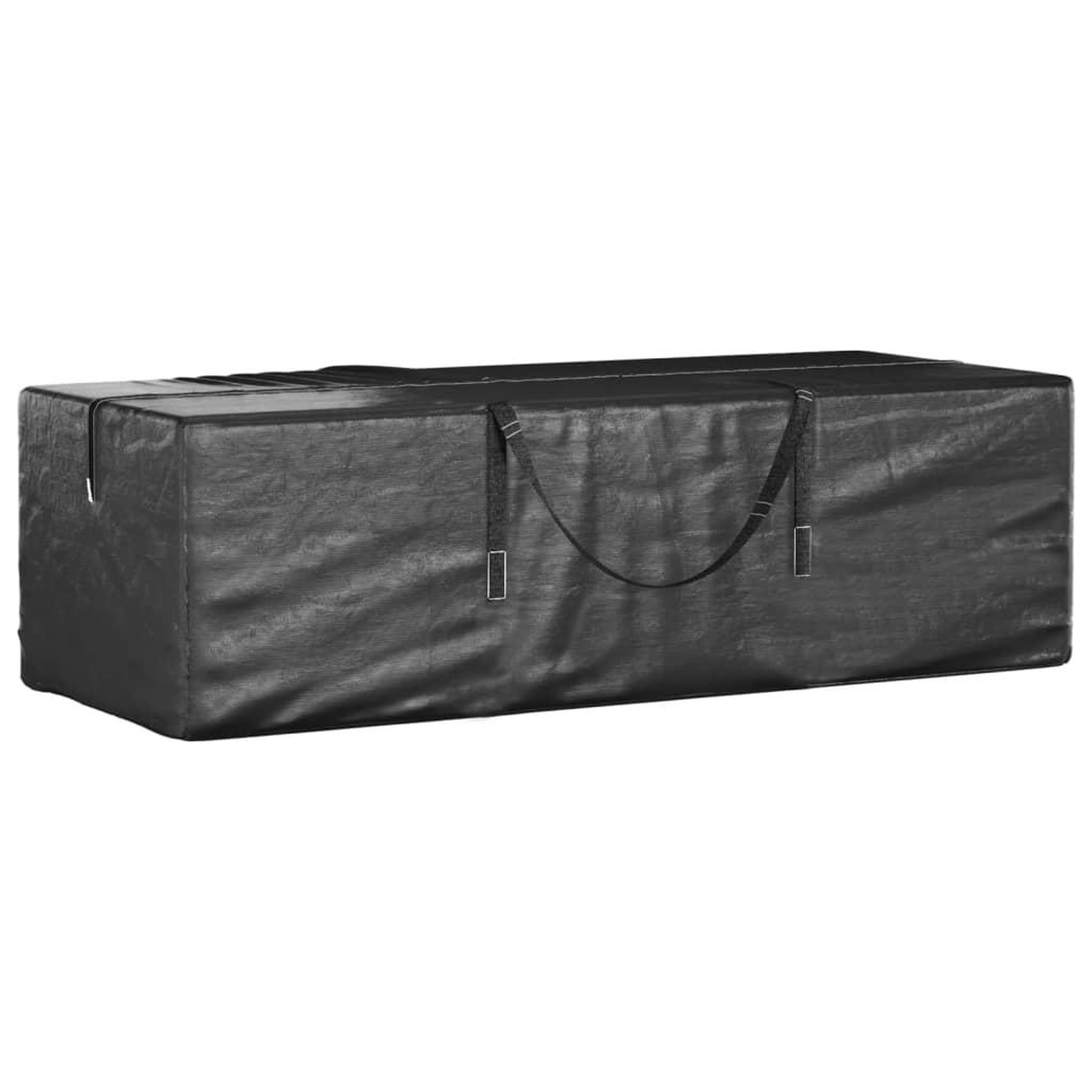 Voir la diapositive 1 : VIDAXL Sac de rangement pour sapin de Noël noir 135x40x55 cm PE
