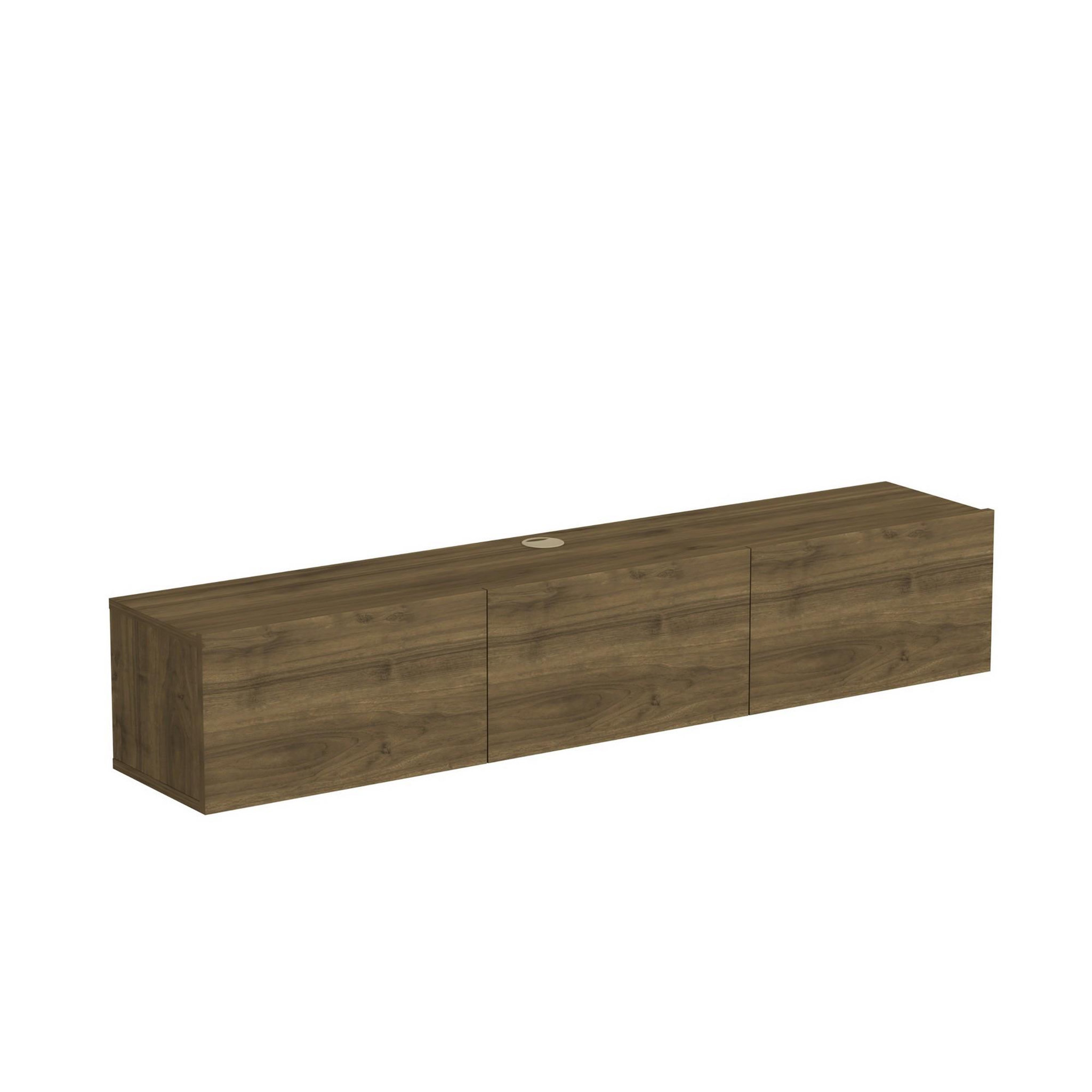 Habitat et Jardin Meuble tv en bois  denby  - 160 x 31 x 29 cm - noyer