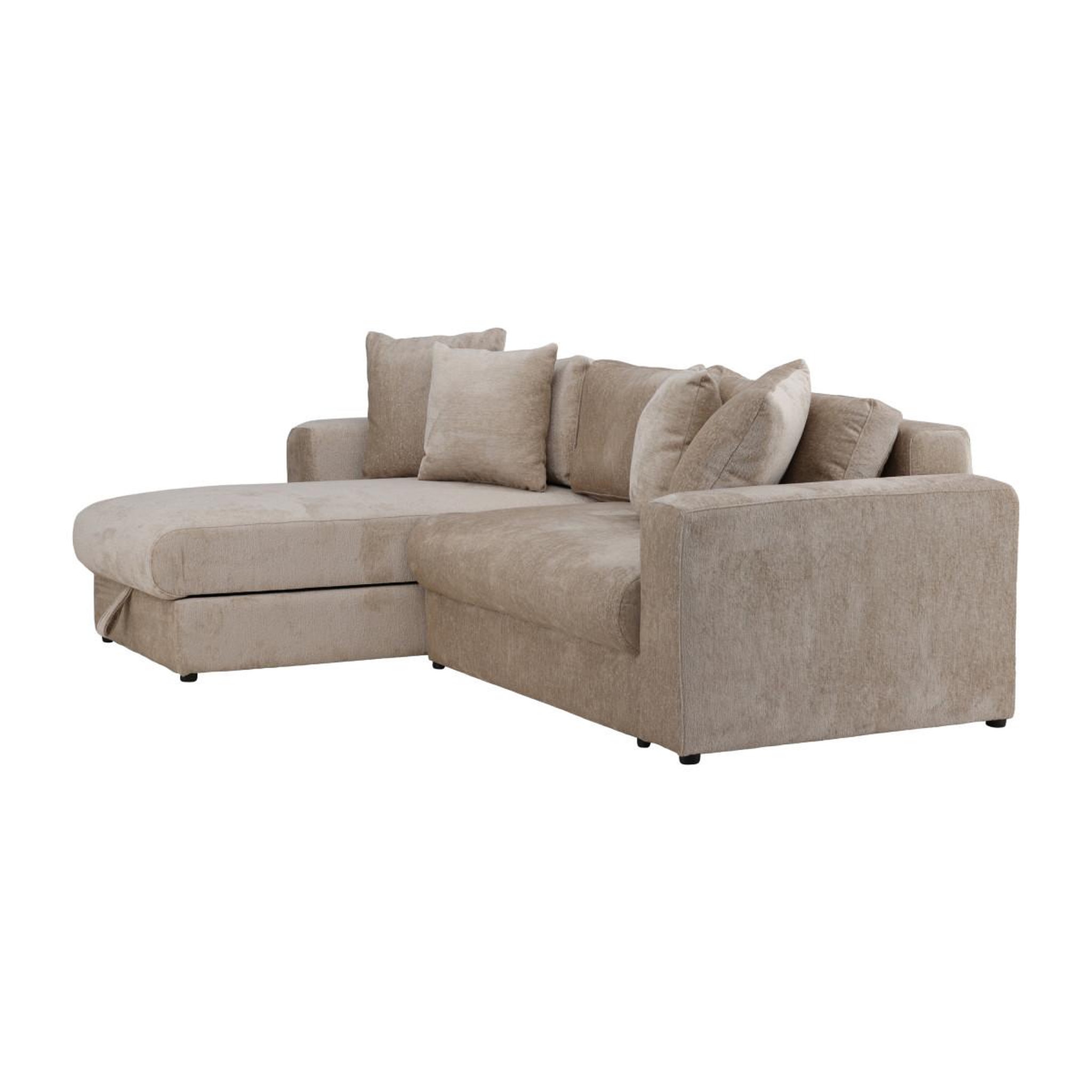 Voir la diapositive 3 : Paris Prix Canapé d'angle convertible  bellman  250cm beige