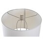 Voir la diapositive 5 : MARKET24 Lampe de bureau DKD Home Decor Métal Polyester Blanc 220 V 50 W (33 x 33 x 66 cm)