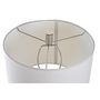 Voir la diapositive 5 : MARKET24 Lampe de bureau DKD Home Decor Métal Polyester Blanc 220 V 50 W (33 x 33 x 66 cm)